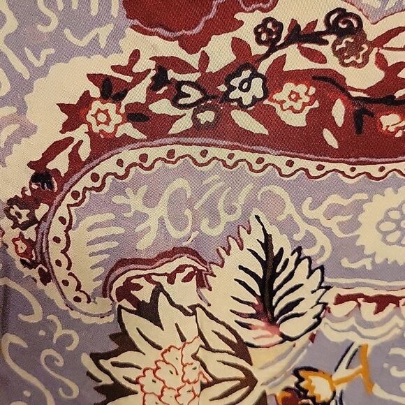 S SILENCE + NOISE ANTHROPOLOGIE FLOWY FLORAL BACK ZIP DRESS SMALL - Picture 10 of 13